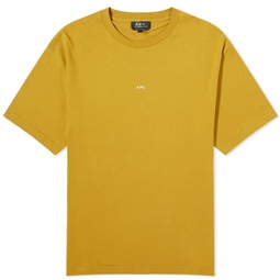 A.P.C. Kyle Logo T-Shirt Ochre