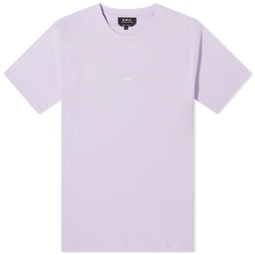 A.P.C. Kyle Logo T-Shirt Lavander