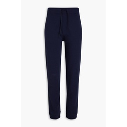 French cotton-terry drawstring sweatpants
