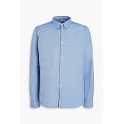 Cotton-chambray shirt