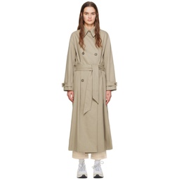Taupe Louise Trench Coat 241252F067001