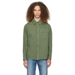 Green Basile Shirt 241252M192006