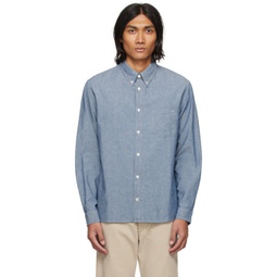 Blue Edouard Shirt 241252M192023