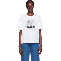 White Natasha Ramsey-Levi Edition New Heaven T-Shirt 241252F110029