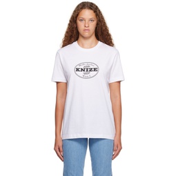 White Knize T-Shirt 232252F110011