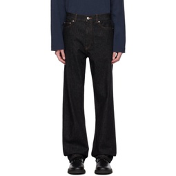 Black JW Anderson Edition Willie Jeans 232252M186049