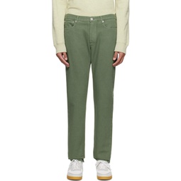 Green Petit New Standard Jeans 241252M186008