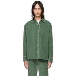 Green Bobby Shirt 241252M192016