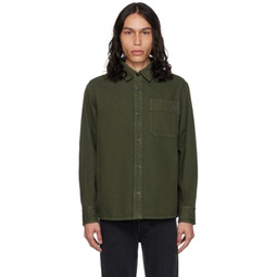 Green Basile Shirt 232252M192032