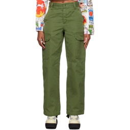 Green Jane Birkin Edition Cargo Nine Trousers 222252F087009