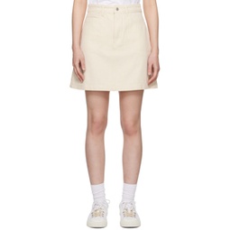 Off-White Flavia Denim Miniskirt 231252F090005