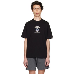 Black Hologram T Shirt 232547M213038