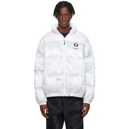 Off-White Printed Down Jacket 241547M178002