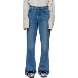 Blue Faded Jeans 241678M186004