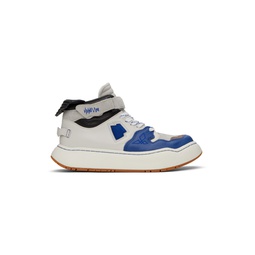 Gray   Blue Khalif Sneakers 231039M237003