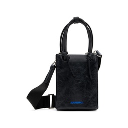 Black Mini Shopping Shoulder Bag 241039F048001