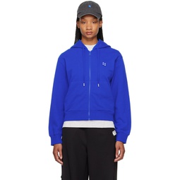 Blue Significant Patch Hoodie 241039F097011