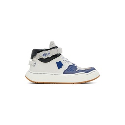 Blue   Gray Log KHALIF Sneakers 241039M236001