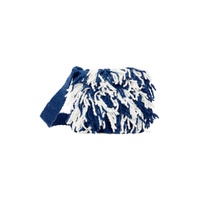 Blue   White Mini Komon Bag 231039M170007