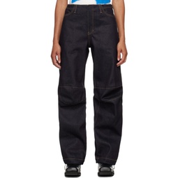 Navy Saud Jeans 241039F069005