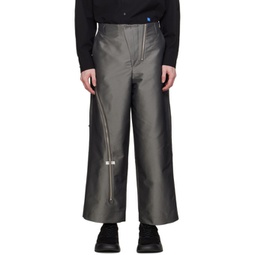 Gray Fraven Trousers 241039M191009