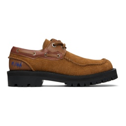 Brown Curve BS01 Boat Shoes 241039M225003