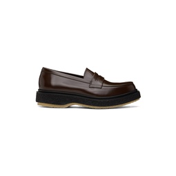 Brown Type 5 Loafers 241546M231005