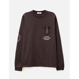 Adish x WESTERN HYDRODYNAMIC RESEARCH Nafnuf Logo Long Sleeve Shirt