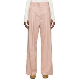 Pink Wellen Trousers 231343F087012