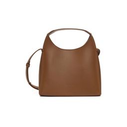 Brown Mini Sac Bag 241239F048056