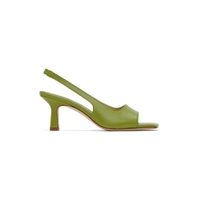 Green Juno Heeled Sandals 222454F125000