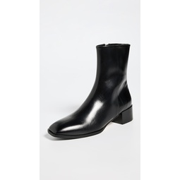 Lee Calf Leather Black Boots