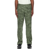 Green Purge Balance Trousers 231108M191008