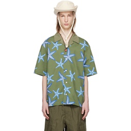 Khaki Starfish Shirt 241138M192009