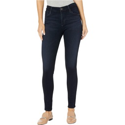 Womens AG Jeans Farrah Ankle in Blue Above
