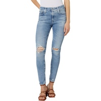 AG Jeans Farrah Ankle in 20 Years Undertow Destructed