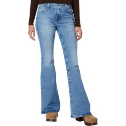 Womens AG Jeans Angeline Mid-Rise Flare in Upper West