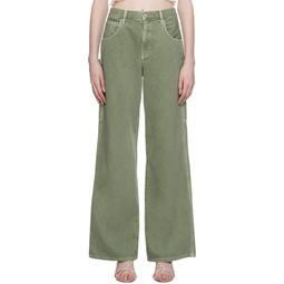 Green Magda Jeans 232214F069037