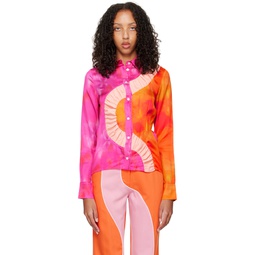 Pink   Orange Kati Shirt 231291F109002