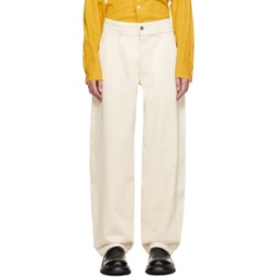 Off-White Raw Edge Trousers 231460M191010