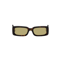 Tortoiseshell Verve Sunglasses 231381M134035