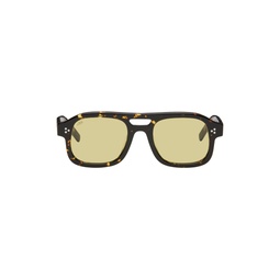 Tortoiseshell Dillinger Sunglasses 241381M134031