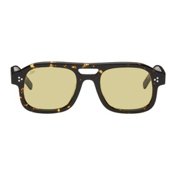 Tortoiseshell Dillinger Sunglasses 241381M134031