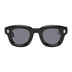 Black Apollo Inflated Sunglasses 241381M134055