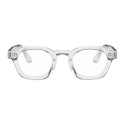 Transparent Logos Glasses 241381M133007