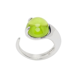 Silver Tropical Climax Ring 241201M147005