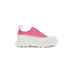Pink Tread Slick Sneakers 231259F128015