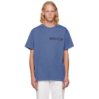 Blue Selvedge Tape T Shirt 231259M213019
