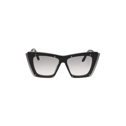 Black Cat Eye Mask Titan Sunglasses 222259F005001
