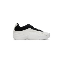 White   Black AW Hoop Slip On Sneakers 241187M237000